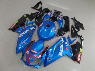 Aprilia RS 125 2006-2011 Motorrad Verkleidungen - Blau und Schwarz