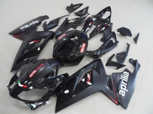 Aprilia RS 125 2006-2011 Motorrad Verkleidungen - Schwarz und Matt Schwarz Aprilia RS 125 2006-2011 Motorrad Verkleidungen - Schwarz und Matt Schwarz