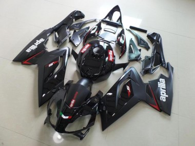 Aprilia RS 125 2006-2011 Motorrad Verkleidungen - Schwarzer OEM Stil