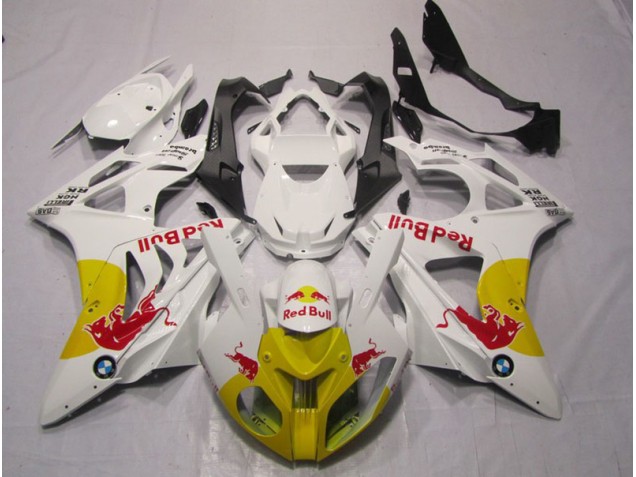 BMW S1000RR 2009-2014 Motorrad Verkleidungen - Gelb Weiß Red Bull BMW S1000RR 2009-2014 Motorrad Verkleidungen - Gelb Weiß Red Bull