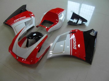 Ducati 748 916 996 996S 1993-2005 Motorrad Verkleidung - Rot Weiß