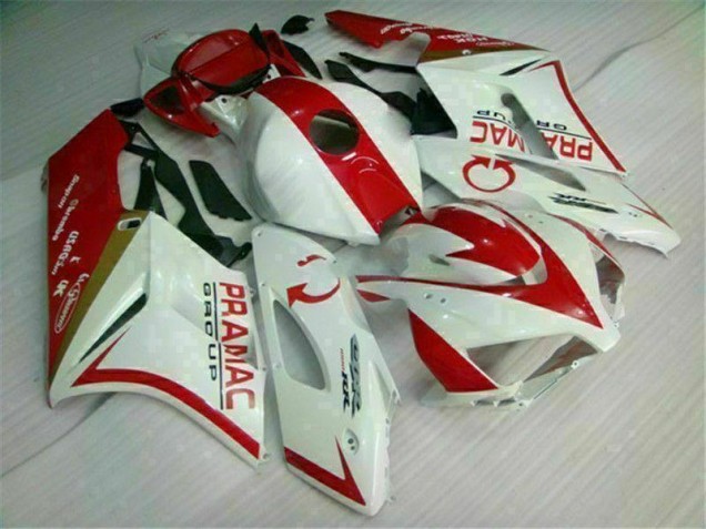 Honda CBR 1000 RR 2004-2005 Motorrad Verkleidung & Plastik - Weiß Rot Honda CBR 1000 RR 2004-2005 Motorrad Verkleidung & Plastik - Weiß Rot