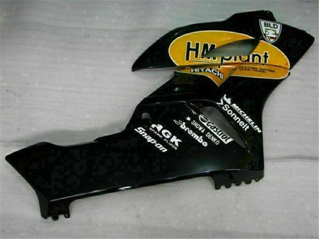 Honda CBR 1000 RR 2004-2005 Motorrad Verkleidungen - Gelb Schwarz