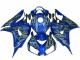 Honda CBR 1000 RR 2006-2007 Motorrad Verkleidungen - Gelb Flamme Blau Honda CBR 1000 RR 2006-2007 Motorrad Verkleidungen - Gelb Flamme Blau