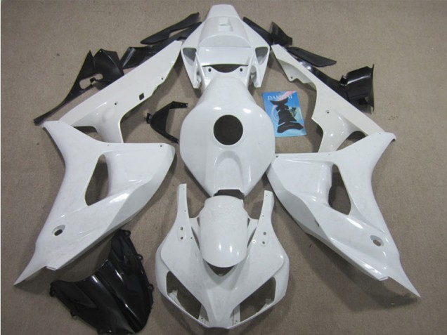 Honda CBR 1000 RR 2006-2007 Motorrad Verkleidungen & Plastik - Weiß Honda CBR 1000 RR 2006-2007 Motorrad Verkleidungen & Plastik - Weiß