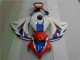 Honda CBR 1000 RR 2008-2011 Motorrad Verkleidung - Blau Weiß Honda CBR 1000 RR 2008-2011 Motorrad Verkleidung - Blau Weiß