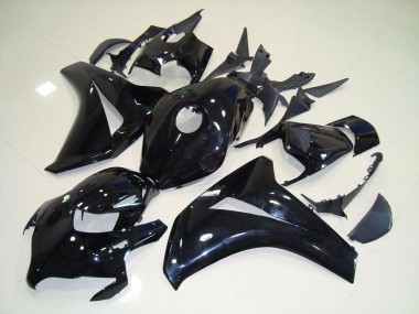 Honda CBR 1000 RR 2008-2011 Motorrad Verkleidung - Glänzend Schwarz