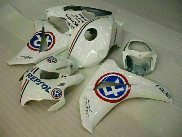 Honda CBR 1000 RR 2008-2011 Motorrad Verkleidung - Weiß Blau Repsol Honda CBR 1000 RR 2008-2011 Motorrad Verkleidung - Weiß Blau Repsol