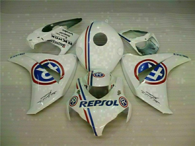 Honda CBR 1000 RR 2008-2011 Motorrad Verkleidung - Weiß Blau Repsol Honda CBR 1000 RR 2008-2011 Motorrad Verkleidung - Weiß Blau Repsol