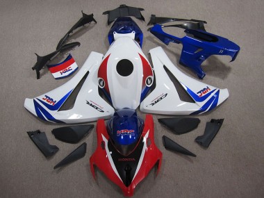 Honda CBR 1000 RR 2008-2011 Motorrad Verkleidung - Weiß Blau Rot HRC
