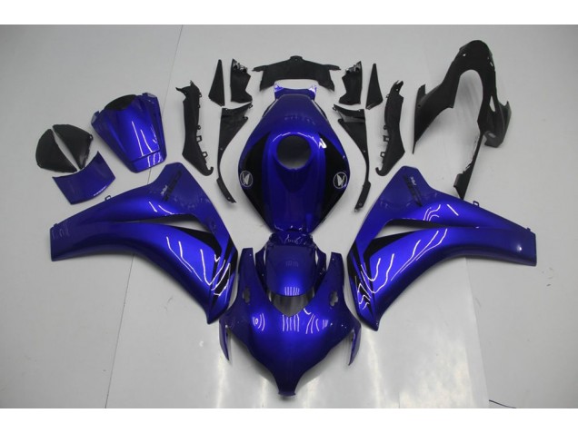 Honda CBR 1000 RR 2008-2011 Motorrad Verkleidungen - Blau Schwarz