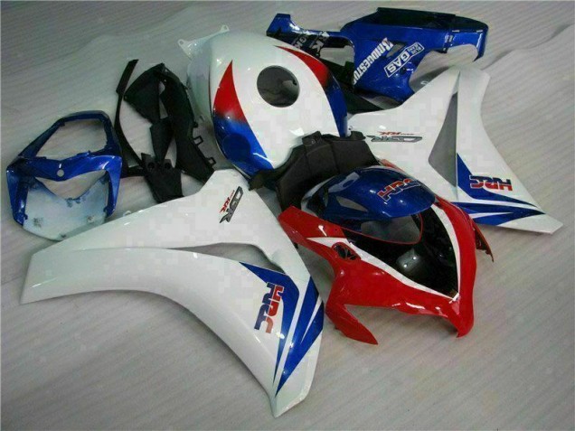 Honda CBR 1000 RR 2008-2011 Motorrad Verkleidungen Komplett Sets - Weiß Blau Honda CBR 1000 RR 2008-2011 Motorrad Verkleidungen Komplett Sets - Weiß Blau