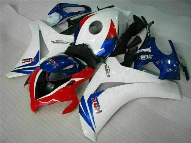 Honda CBR 1000 RR 2008-2011 Motorrad Verkleidungen Komplett Sets - Weiß Blau Honda CBR 1000 RR 2008-2011 Motorrad Verkleidungen Komplett Sets - Weiß Blau