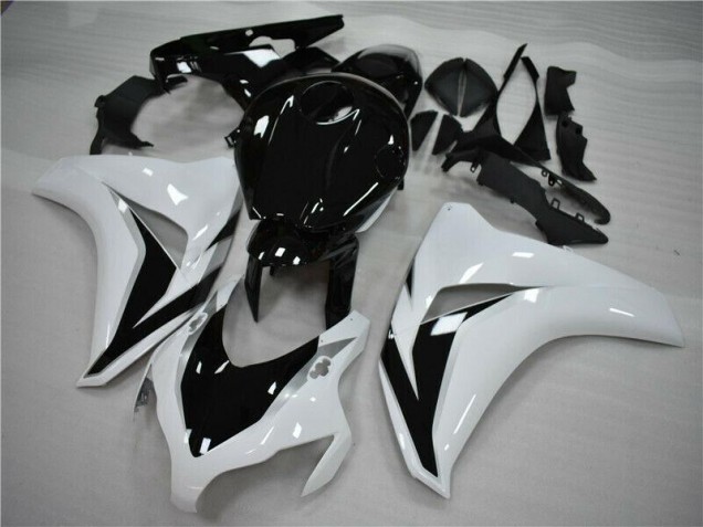 Honda CBR 1000 RR 2008-2011 Motorrad Verkleidungen Komplett Sets - Weiß Schwarz