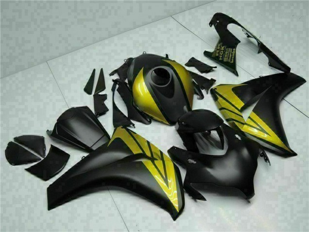 Honda CBR 1000 RR 2008-2011 Motorrad Verkleidungen - Schwarz Gold