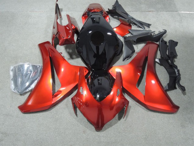 Honda CBR 1000 RR 2008-2011 Motorrad Verkleidungen - Schwarz Rot Honda CBR 1000 RR 2008-2011 Motorrad Verkleidungen - Schwarz Rot