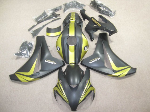 Honda CBR 1000 RR 2008-2011 Motorrad Verkleidungen - Schwarz Weiß Grün