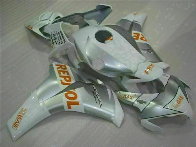 Honda CBR 1000 RR 2008-2011 Motorrad Verkleidungen - Silber