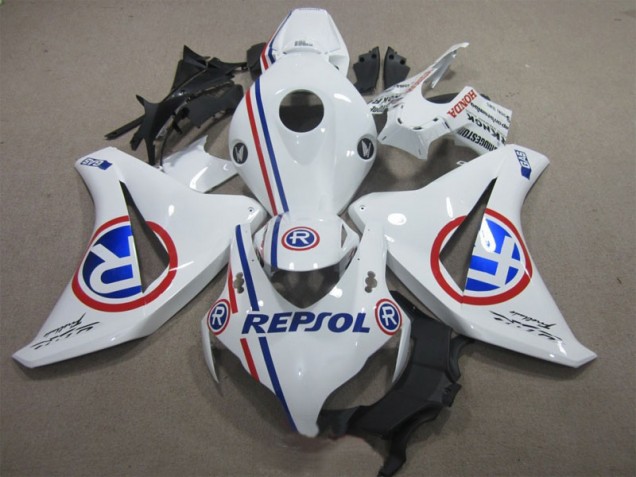 Honda CBR 1000 RR 2008-2011 Motorrad Verkleidungen - Weiß Blau Repsol