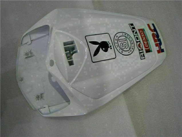 Honda CBR 1000 RR 2008-2011 Motorrad Verkleidungen - Weiß Schwarz Playboy