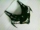 Honda CBR 1000 RR 2008-2011 Motorrad Verkleidungen - Weiß Schwarz West Honda CBR 1000 RR 2008-2011 Motorrad Verkleidungen - Weiß Schwarz West