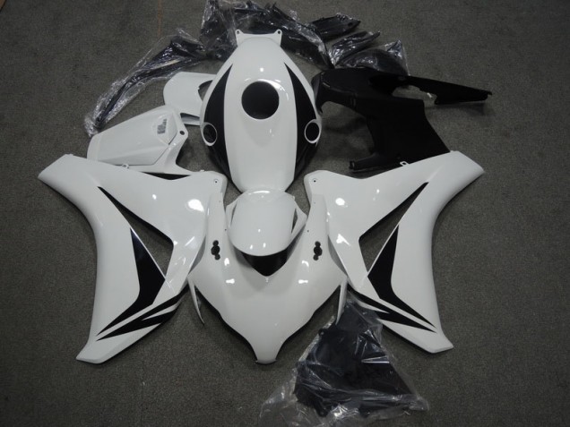Honda CBR 1000 RR 2008-2011 Motorrad VollVerkleidungen & Plastik - Weiß