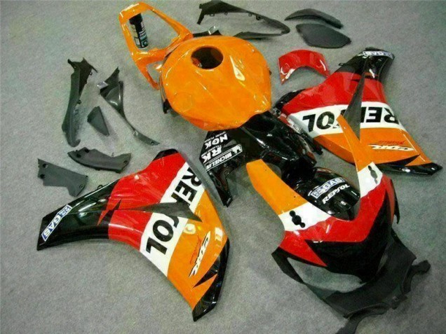 Honda CBR 1000 RR 2008-2011 Motorrad Vollverkleidung - Orange Repsol Honda CBR 1000 RR 2008-2011 Motorrad Vollverkleidung - Orange Repsol