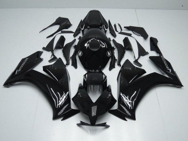 Honda CBR 1000 RR 2012-2016 Motorrad Verkleidung - Glänzend Schwarz