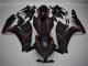 Honda CBR 1000 RR 2012-2016 Motorrad Verkleidungen - Matt Schwarz Rot