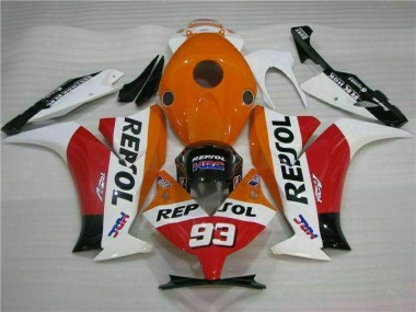 Honda CBR 1000 RR 2012-2016 Motorrad Verkleidungen - Orange Repsol 93