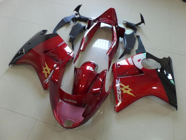 Honda CBR 1100 XX 1996-2007 Motorrad Verkleidungen - Candy Rot Schwarz OEM Stil Honda CBR 1100 XX 1996-2007 Motorrad Verkleidungen - Candy Rot Schwarz OEM Stil