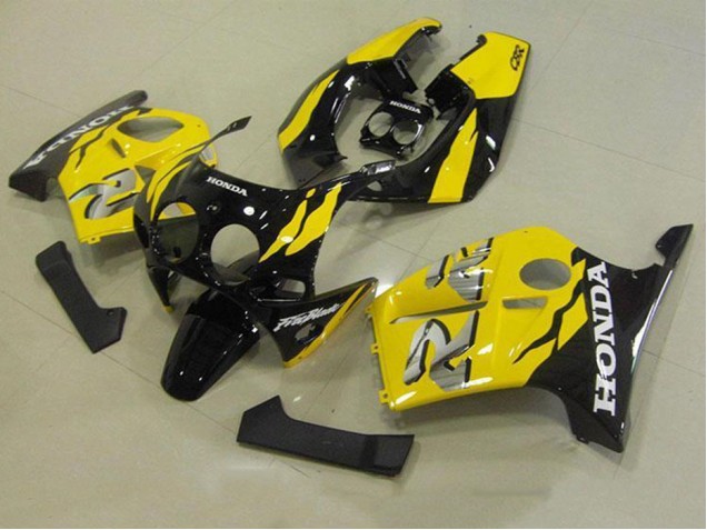 Honda CBR 250 RR MC19 1988-1989 Motorrad Verkleidungen - Gelb Schwarz