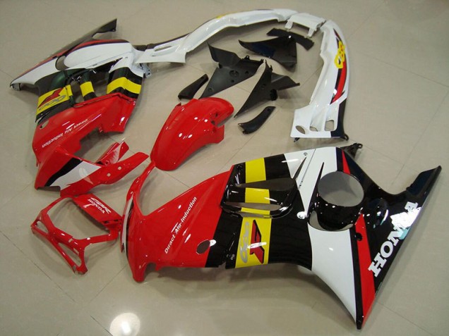 Honda CBR 600 F3 1995-1998 Motorrad Verkleidungen - Rot Schwarz Weiß Gelb Honda CBR 600 F3 1995-1998 Motorrad Verkleidungen - Rot Schwarz Weiß Gelb