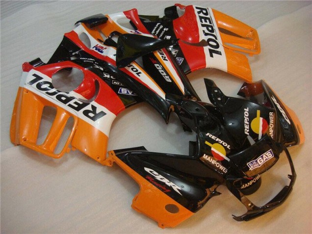 Honda CBR 600 F3 1995-1998 Motorrad Verkleidungen - Schwarz Orange Repsol