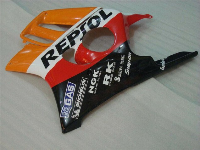 Honda CBR 600 F3 1995-1998 Motorrad Verkleidungen - Schwarz Orange Repsol