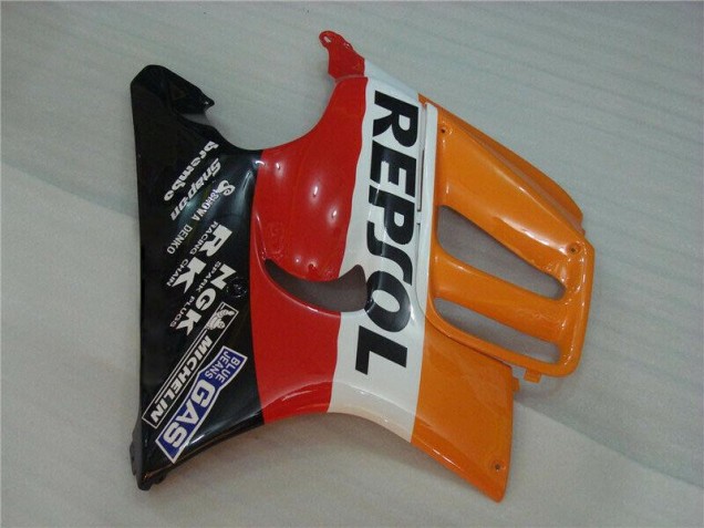 Honda CBR 600 F3 1995-1998 Motorrad Verkleidungen - Schwarz Orange Repsol