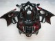 Honda CBR 600 F3 1995-1998 Motorrad Verkleidungen - Schwarz rote Flamme