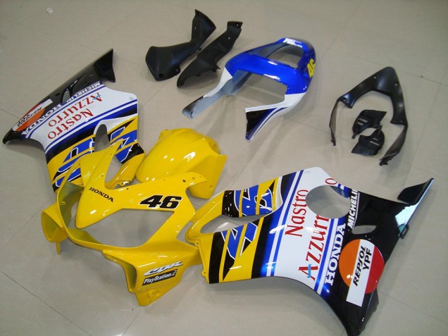 Honda CBR 600 F4i 2001-2003 Motorrad Verkleidungen - Gelb Honda CBR 600 F4i 2001-2003 Motorrad Verkleidungen - Gelb