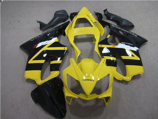 Honda CBR 600 F4i 2001-2003 Motorrad Verkleidungen - Gelb Schwarz Honda CBR 600 F4i 2001-2003 Motorrad Verkleidungen - Gelb Schwarz