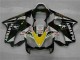 Honda CBR 600 F4i 2001-2003 Motorrad Verkleidungen - Gelb Silber Schwarz Playboy