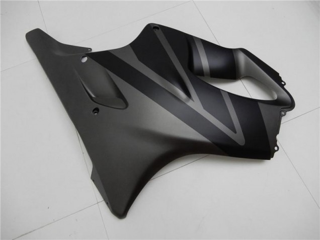 Honda CBR 600 F4i 2001-2003 Motorrad Verkleidungen - Matt Schwarz Grau
