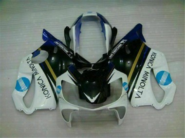 Honda CBR 600 F4i 2004-2007 Motorrad Verkleidung - Weiß Schwarz
