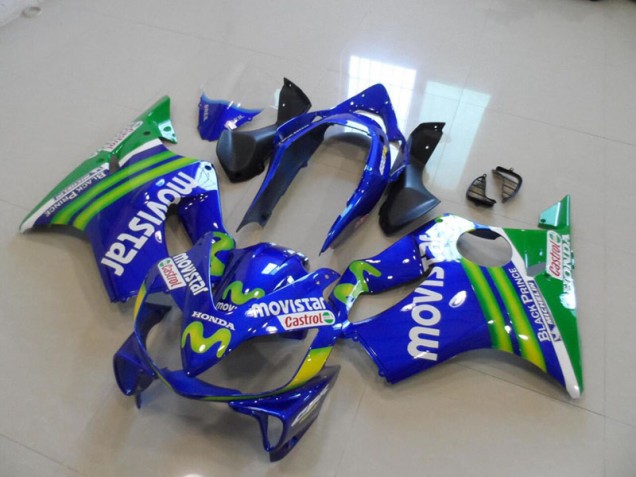 Honda CBR 600 F4i 2004-2007 Motorrad Verkleidungen - Blaus Movistar Castrol Honda CBR 600 F4i 2004-2007 Motorrad Verkleidungen - Blaus Movistar Castrol