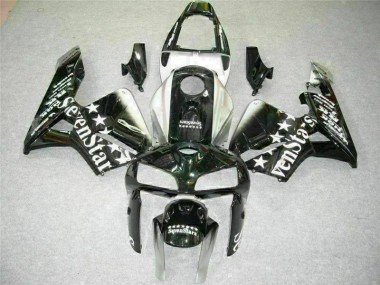 Honda CBR 600 RR 2005-2006 Motorrad Verkleidung & Plastik - Schwarz