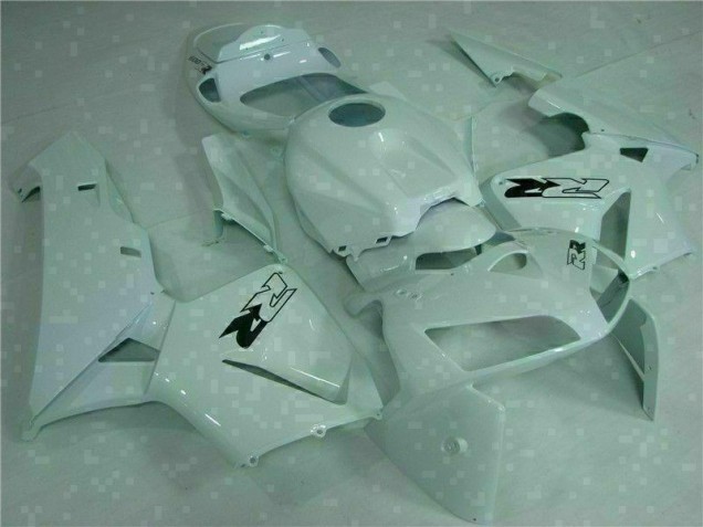 Honda CBR 600 RR 2005-2006 Motorrad Verkleidungen & Plastik - Weiß