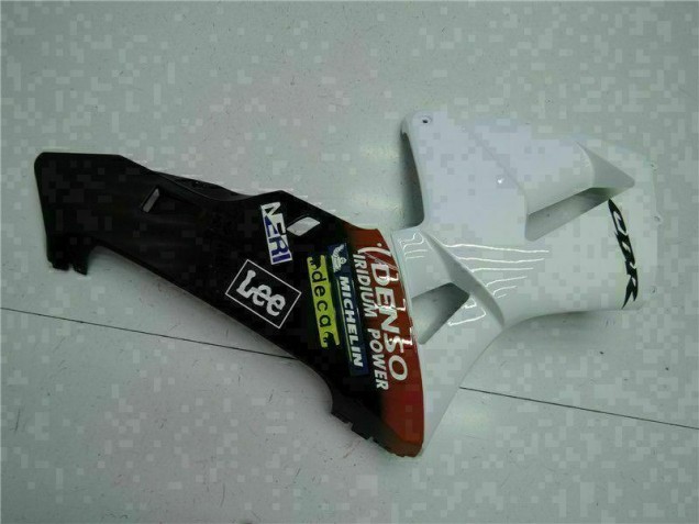 Honda CBR 600 RR 2005-2006 Motorrad Verkleidungen - Weiß Rot Schwarz Lee Honda CBR 600 RR 2005-2006 Motorrad Verkleidungen - Weiß Rot Schwarz Lee