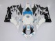 Honda CBR 600 RR 2007-2008 Motorrad Verkleidungen - Weiß Blau Schwarz Honda CBR 600 RR 2007-2008 Motorrad Verkleidungen - Weiß Blau Schwarz