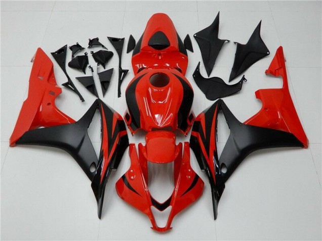 Honda CBR 600 RR 2007-2008 Motorrad Vollverkleidung - Schwarz Rot
