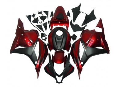 Honda CBR 600 RR 2009-2012 Motorrad Verkleidung - Rot Schwarz