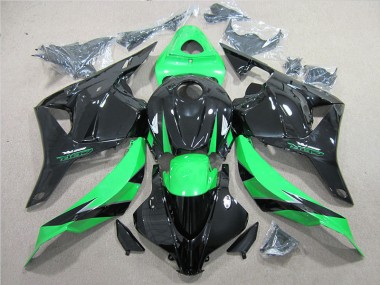 Honda CBR 600 RR 2009-2012 Motorrad Verkleidung - Schwarz Grün